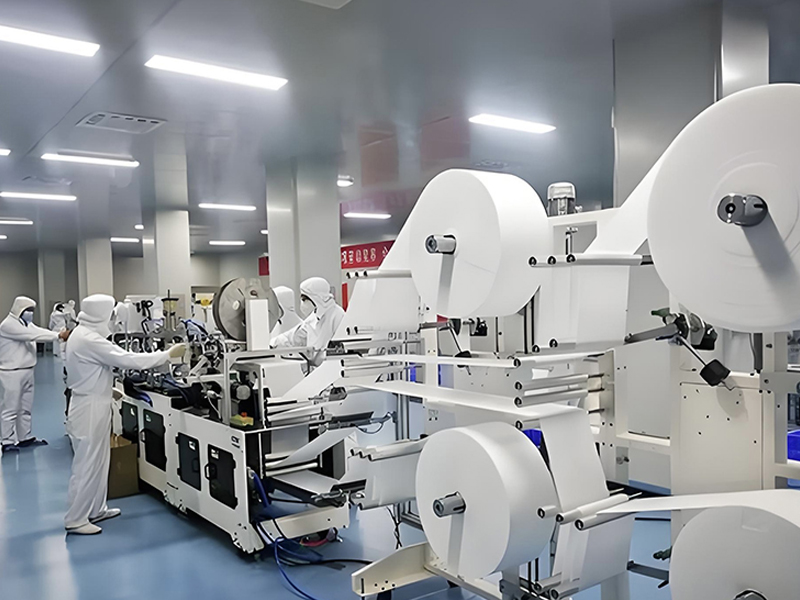 洁净纸尿布加工车间案例