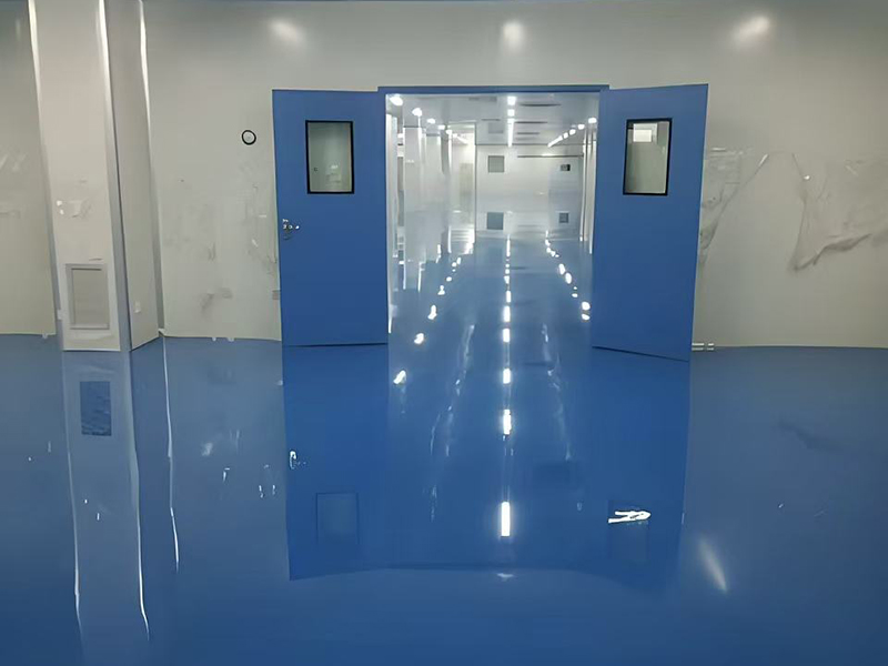 电子电器车间环氧地面 (2)