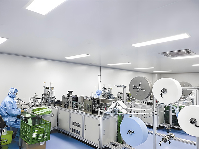 十万级无纺布加工无尘车间案例