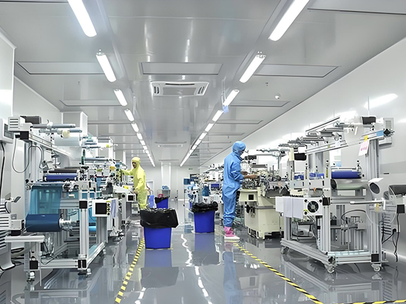 万级薄膜加工无尘车间案例